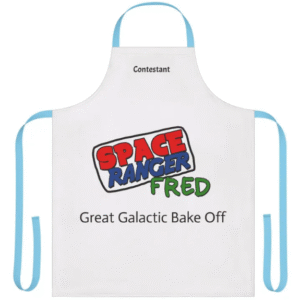 Galactic Bake Off Apron, Space Ranger Chef Gift