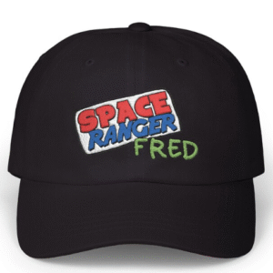 Embroidered Space Ranger Dad Cap, Cotton Baseball Hat