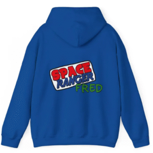 Space Ranger Fred Hoodie | Unisex Cotton-Blend Sweatshirt