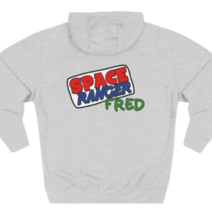 Space Ranger Fleece Hoodie – Personalized Kids Sweatshirt