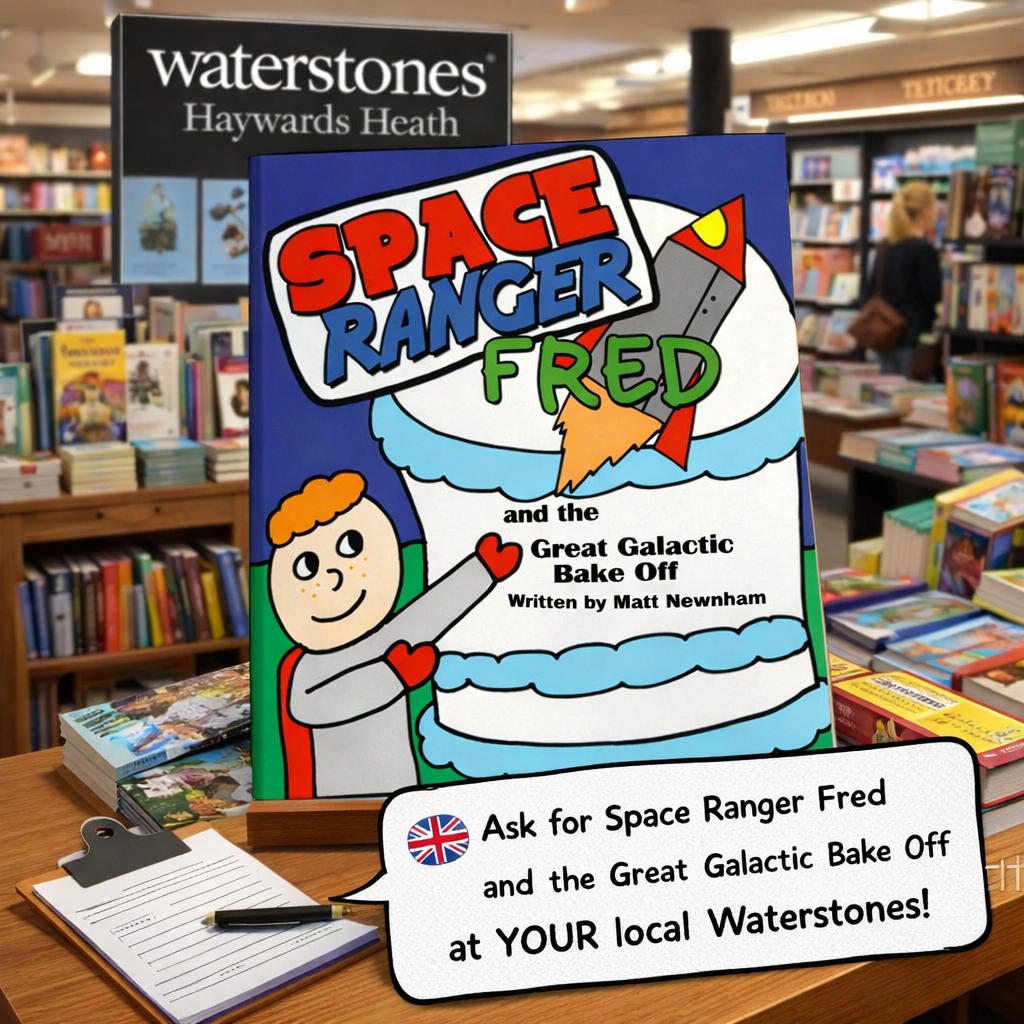 waterstones space ranger fred