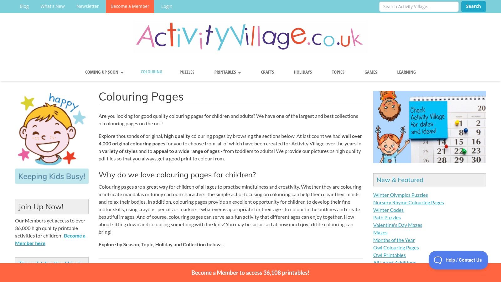 Activity Village