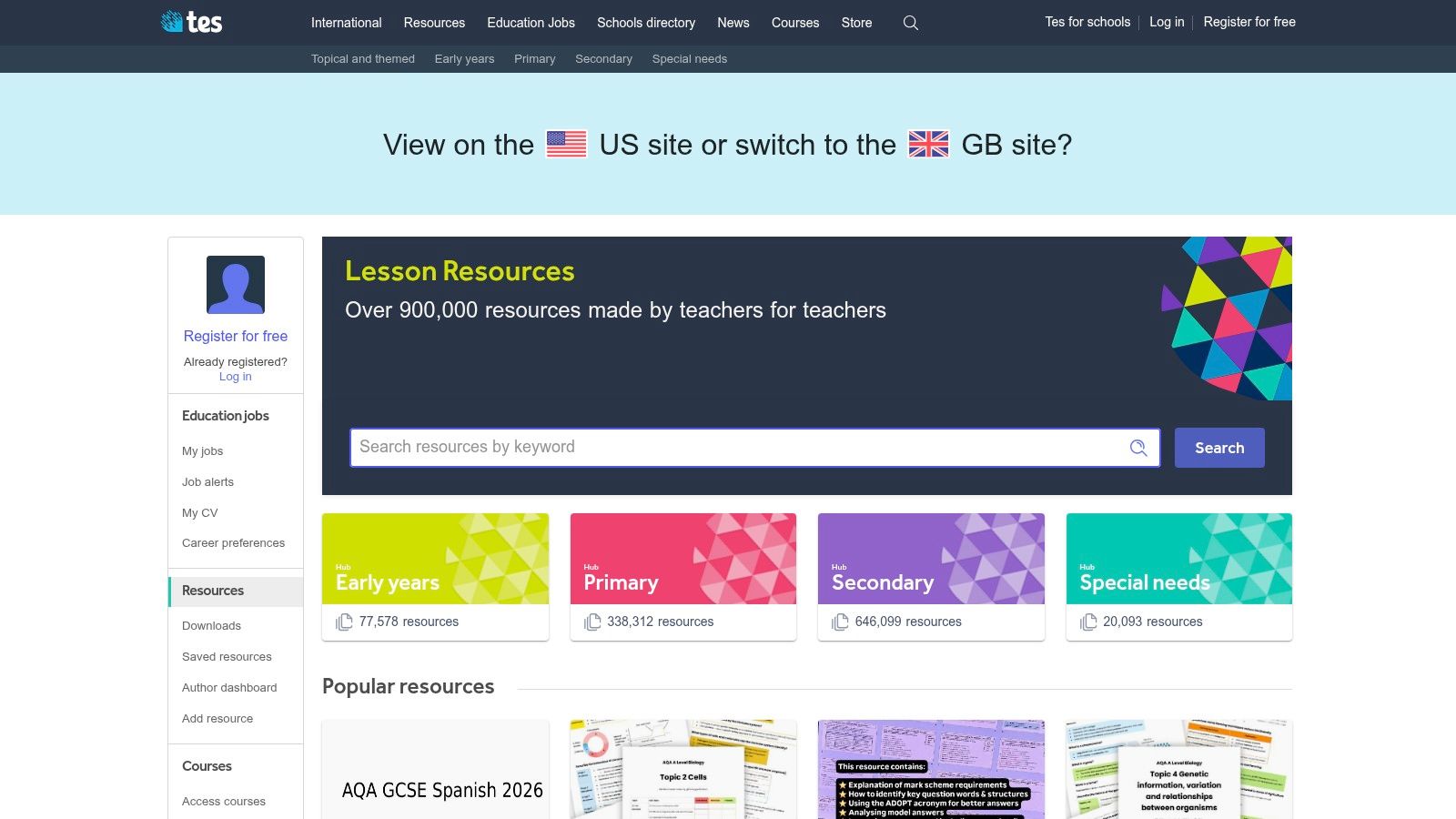 Tes (Tes Resources) – Mother’s Day Colouring Packs