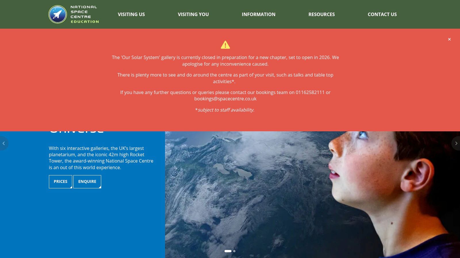 National Space Centre (UK) – Post-visit Worksheets with Colour Tasks